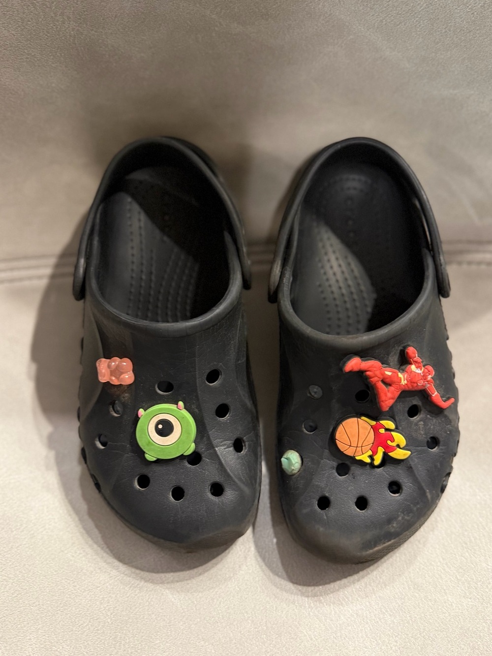 Kids Black Baya Crocs - Size 12 (Toddler)